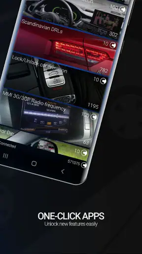OBDeleven VAG car diagnostics screenshot