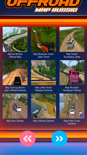 Offroad Map Bussid screenshot