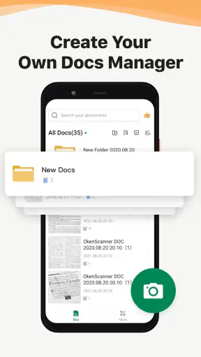 OKEN - camscanner, pdf scanner screenshot