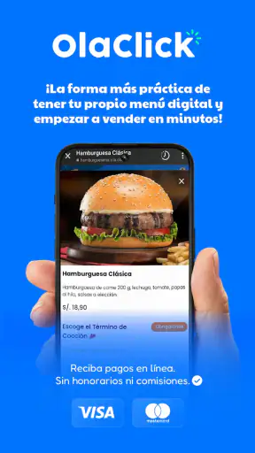 OlaClick Tu Menú Digital y PDV screenshot