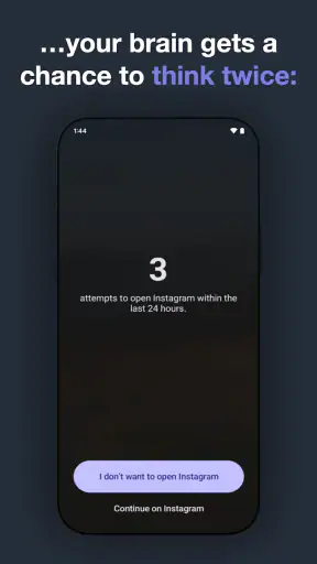 one sec | app blocker, focus screenshot