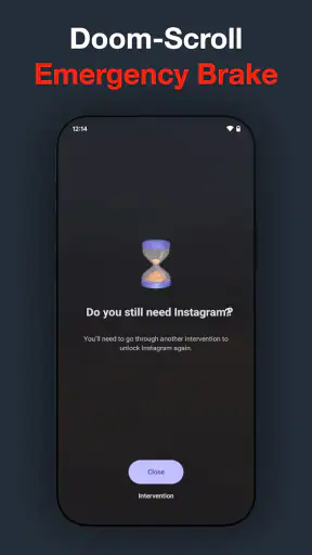 one sec | app blocker, focus screenshot