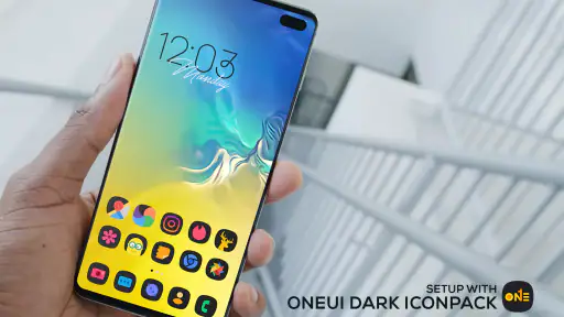 ONE UI DARK Icon Pack screenshot