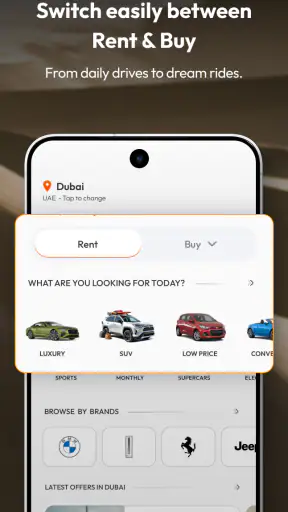 OneClickDrive Car Marketplace screenshot