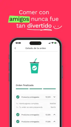 OrderEAT screenshot