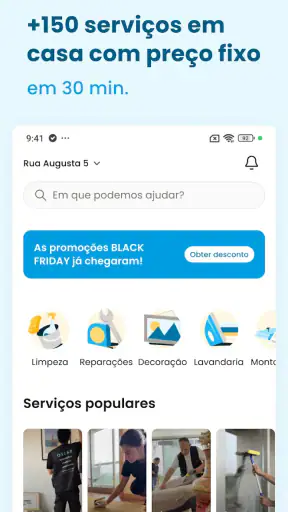 OSCAR: serviços para casa screenshot