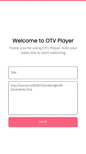 OTV Player screenshot