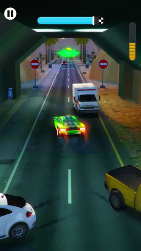 Overtake Rush 3D: لعبة سيارات screenshot