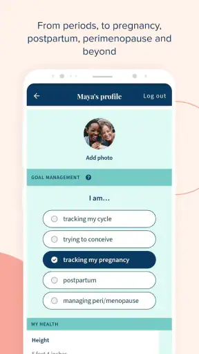 Ovia Cycle & Pregnancy Tracker screenshot