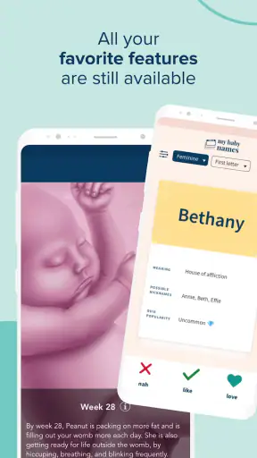 Ovia Pregnancy & Baby Tracker screenshot