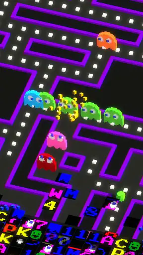 PAC-MAN 256 - متاهة لا تنتهي screenshot