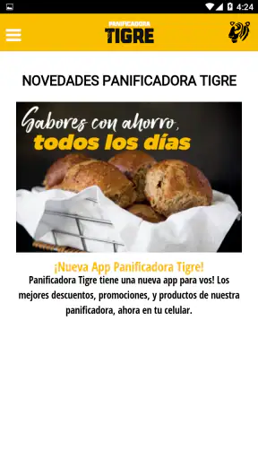 Panificadora Tigre screenshot