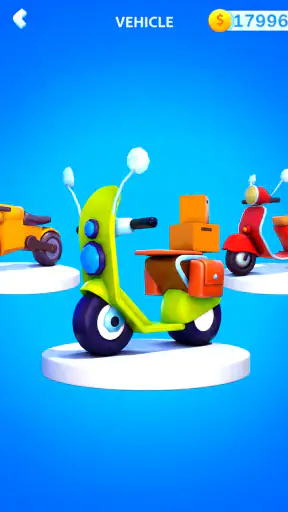 Paper Boy Race - لعبة سيارات screenshot