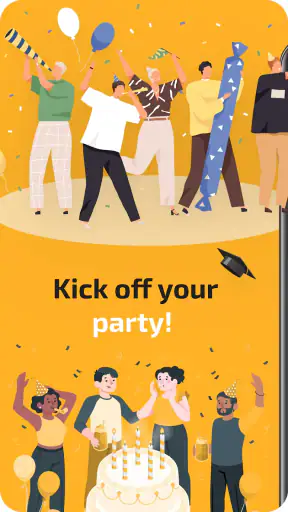 Party Planner, Wed, Guest List screenshot
