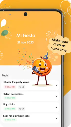 Party Planner, Wed, Guest List screenshot