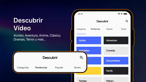 Pelis stream peliculas español screenshot