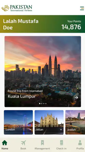 PIA App screenshot