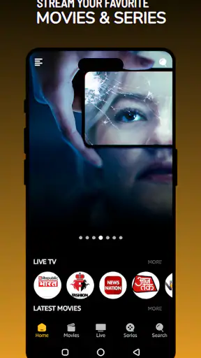 Picasso: Live TV, Movie & Show screenshot