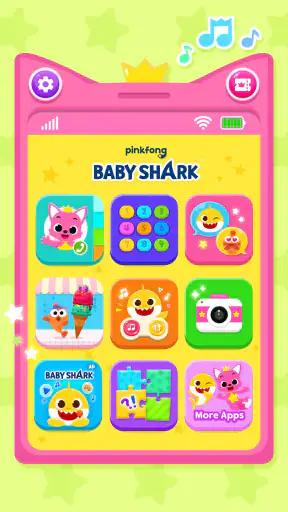 Pinkfong هاتف بيبي شارك من screenshot