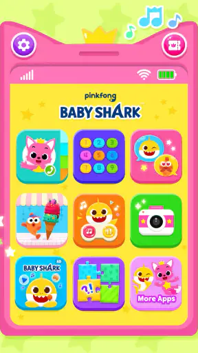 Pinkfong هاتف بيبي شارك من screenshot
