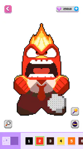 Pixel Number: Coloring Book screenshot