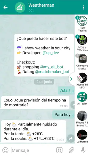 Plus Messenger screenshot