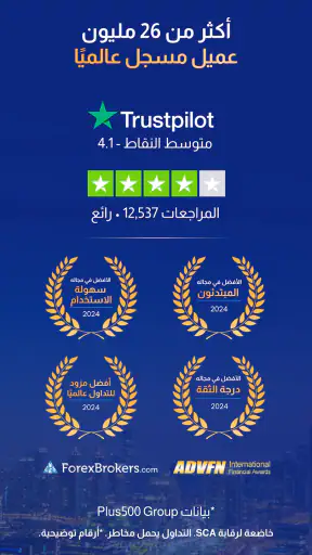 Plus500 Trading منصة للتداول screenshot