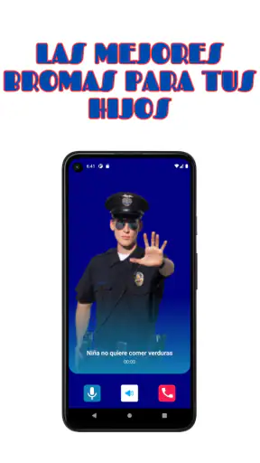 Policia de Niños Llamada Falsa screenshot