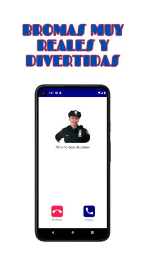 Policia de Niños Llamada Falsa screenshot