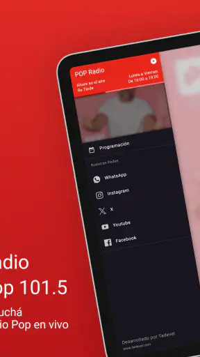 Pop Radio 101.5 FM screenshot