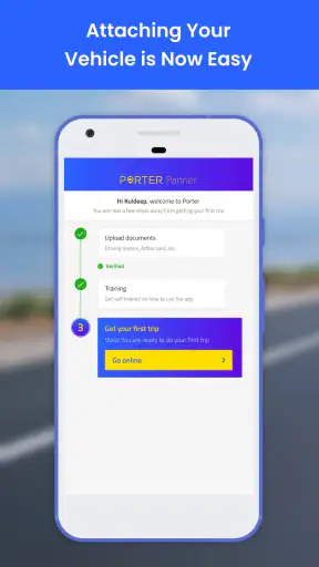 Porter Driver Partner App screenshot