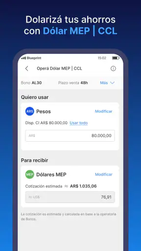Portfolio Personal Inversiones screenshot