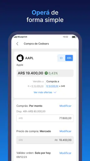 Portfolio Personal Inversiones screenshot
