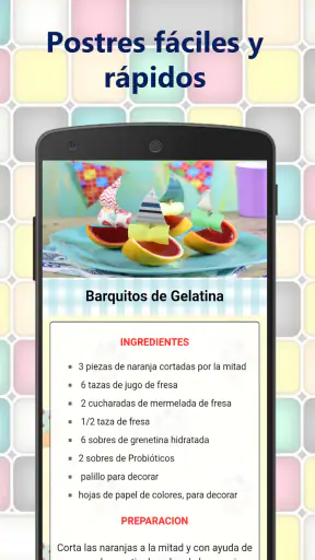 Postres fáciles y rápidos screenshot
