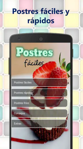 Postres fáciles y rápidos screenshot