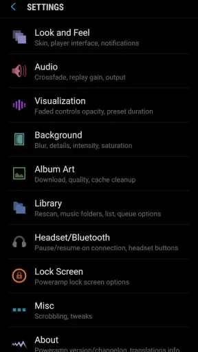 Poweramp Full Version Unlocker screenshot