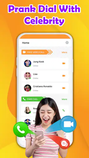 Prank Call - Funny Video Chat screenshot