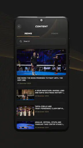 Premier Padel screenshot