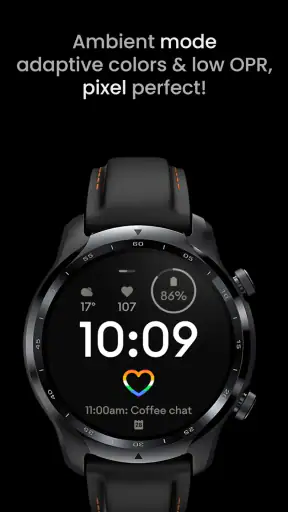Pride Flag Watch Face screenshot