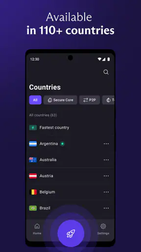 Proton VPN: سريع وآمن screenshot