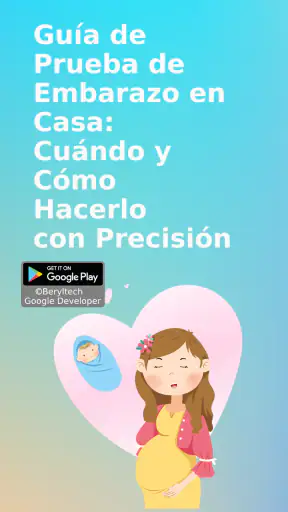 Prueba de embarazo app guía screenshot