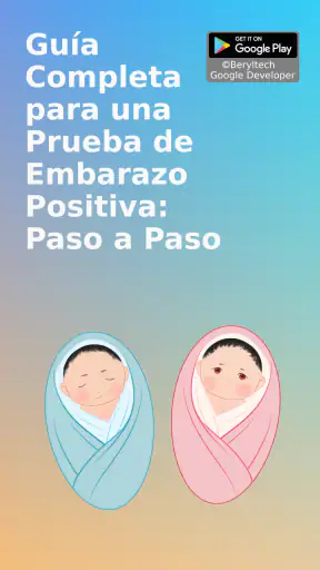 Prueba de embarazo app guía screenshot