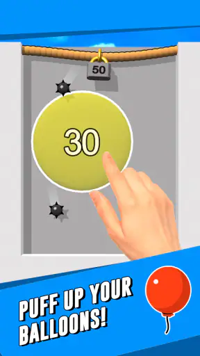 Puff Up - Balloon puzzle game screenshot