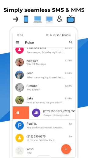 Pulse SMS (Phone/Tablet/Web) screenshot