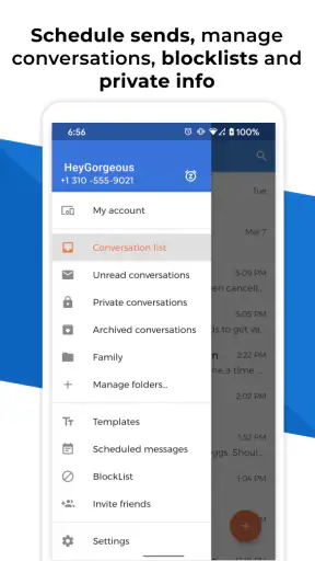 Pulse SMS (Phone/Tablet/Web) screenshot