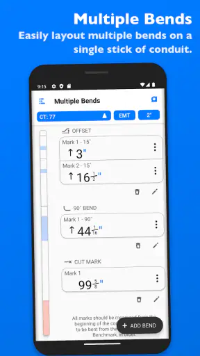 QuickBend: Conduit Bending screenshot