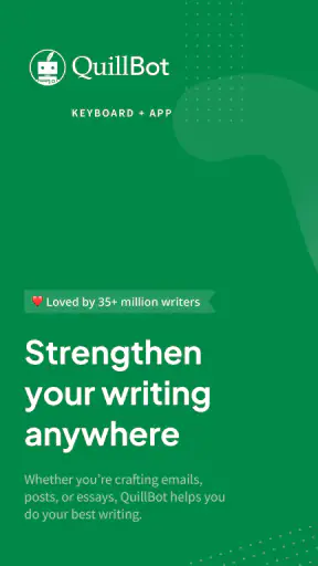 QuillBot - AI Writing Keyboard screenshot