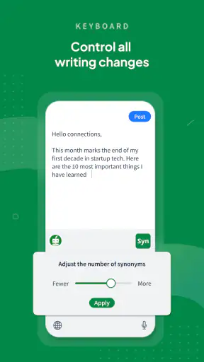 QuillBot - AI Writing Keyboard screenshot