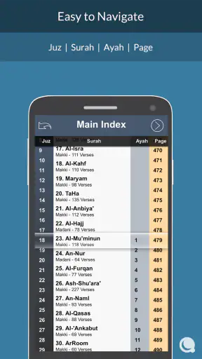 Quran 13 Line screenshot