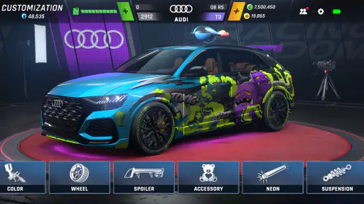 Racing Kingdom Car Drag Race screenshot